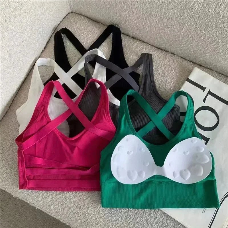 Sexy Women Vest Crop Top Sleeveless Vests Beach Women Sports Vest Tops Camisole Party Backless Suspenders Straps Underdress - MAGUSTA BEAUTY