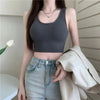 Sexy Women Vest Crop Top Sleeveless Vests Beach Women Sports Vest Tops Camisole Party Backless Suspenders Straps Underdress - MAGUSTA BEAUTY