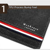 Short Men Wallets Zipper Coin Pocket Slim Card Holder Name Engraved Luxury Male Purses High Quality PU Leather Men's Wallet - MAGUSTA BEAUTY