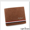 Short Men Wallets Zipper Coin Pocket Slim Card Holder Name Engraved Luxury Male Purses High Quality PU Leather Men's Wallet - MAGUSTA BEAUTY