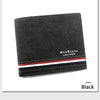 Short Men Wallets Zipper Coin Pocket Slim Card Holder Name Engraved Luxury Male Purses High Quality PU Leather Men's Wallet - MAGUSTA BEAUTY