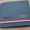 Short Men Wallets Zipper Coin Pocket Slim Card Holder Name Engraved Luxury Male Purses High Quality PU Leather Men's Wallet - MAGUSTA BEAUTY