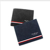 Short Men Wallets Zipper Coin Pocket Slim Card Holder Name Engraved Luxury Male Purses High Quality PU Leather Men's Wallet - MAGUSTA BEAUTY