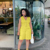 Shorts Pant Set Women Two Piece Sets V Neck Sleeveless Vests Tops Short Pants High Waist Y2k Streetwear Casual Solid 2026 - MAGUSTA BEAUTY