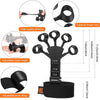 Silicone Grip Training and Exercise Finger Exercise Stretcher Hand Strengthener Arthritis Grip Trainer Hand Brush Expander Grips - MAGUSTA BEAUTY