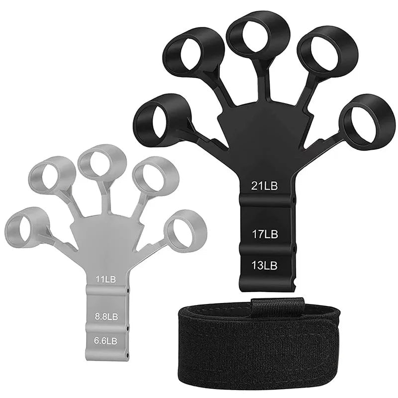 Silicone Grip Training and Exercise Finger Exercise Stretcher Hand Strengthener Arthritis Grip Trainer Hand Brush Expander Grips - MAGUSTA BEAUTY