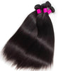 Silky Straight Bundles Human Hair Remy Brazilian Hair Extensions 1/3/4 PCS Natural Black Hair Weave Bundles 14 - 30 Inches - MAGUSTA BEAUTY