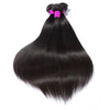 Silky Straight Bundles Human Hair Remy Brazilian Hair Extensions 1/3/4 PCS Natural Black Hair Weave Bundles 14 - 30 Inches - MAGUSTA BEAUTY