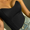 Sleeveless Off Shoulder Vest Women Fashion Sexy Tops Vest Female Solid Color Summer Backless Tops For Ladies Outwear - MAGUSTA BEAUTY