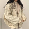 Smvp Winter Thicken Warm Parkas Women Fashion Double Sided Hooded Fleece Coat Ladies Korean Loose Long Sleeve Zip Up Jackets - MAGUSTA BEAUTY