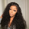 Snwprin 360 HD Full Lace Curly Human Hair Wigs Preplucked 13x6 Lace Frontal Wig Deep Wave Glueless Human Hair Ready To Wear 30In - MAGUSTA BEAUTY