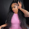 Snwprin 360 HD Full Lace Curly Human Hair Wigs Preplucked 13x6 Lace Frontal Wig Deep Wave Glueless Human Hair Ready To Wear 30In - MAGUSTA BEAUTY