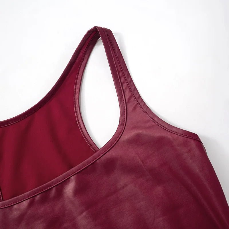 Solid Tank Top Women Edgy Clothes Y2k Accessories Sleeveless Ropa De Mujer Square Collar Camison Verano Korean Fashion Clothing - MAGUSTA BEAUTY