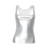 Solid Tank Top Women Edgy Clothes Y2k Accessories Sleeveless Ropa De Mujer Square Collar Camison Verano Korean Fashion Clothing - MAGUSTA BEAUTY