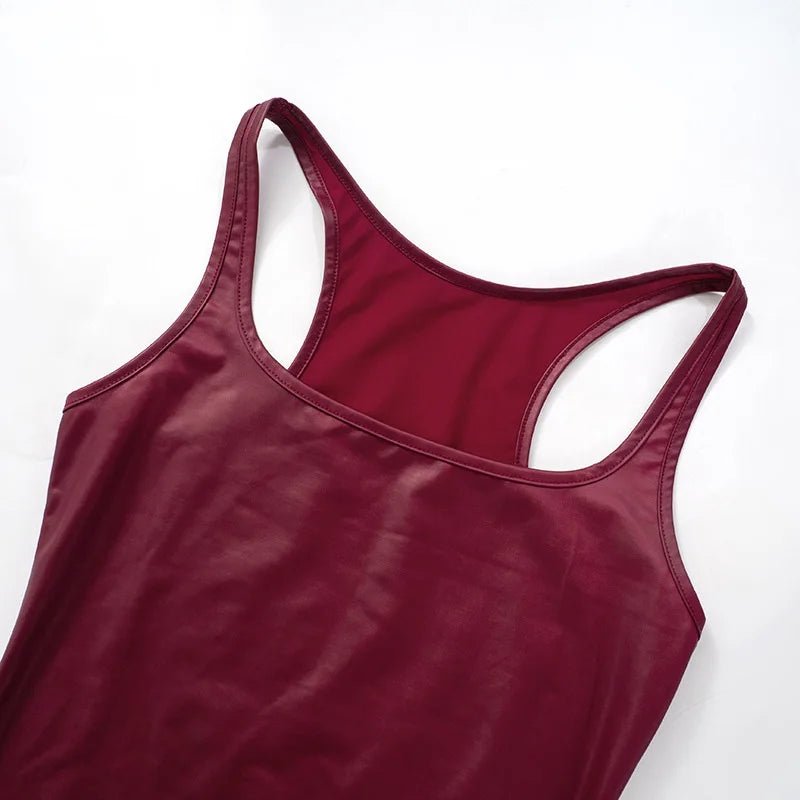 Solid Tank Top Women Edgy Clothes Y2k Accessories Sleeveless Ropa De Mujer Square Collar Camison Verano Korean Fashion Clothing - MAGUSTA BEAUTY