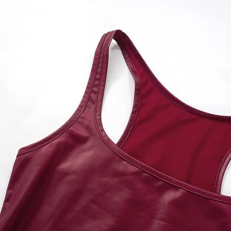 Solid Tank Top Women Edgy Clothes Y2k Accessories Sleeveless Ropa De Mujer Square Collar Camison Verano Korean Fashion Clothing - MAGUSTA BEAUTY