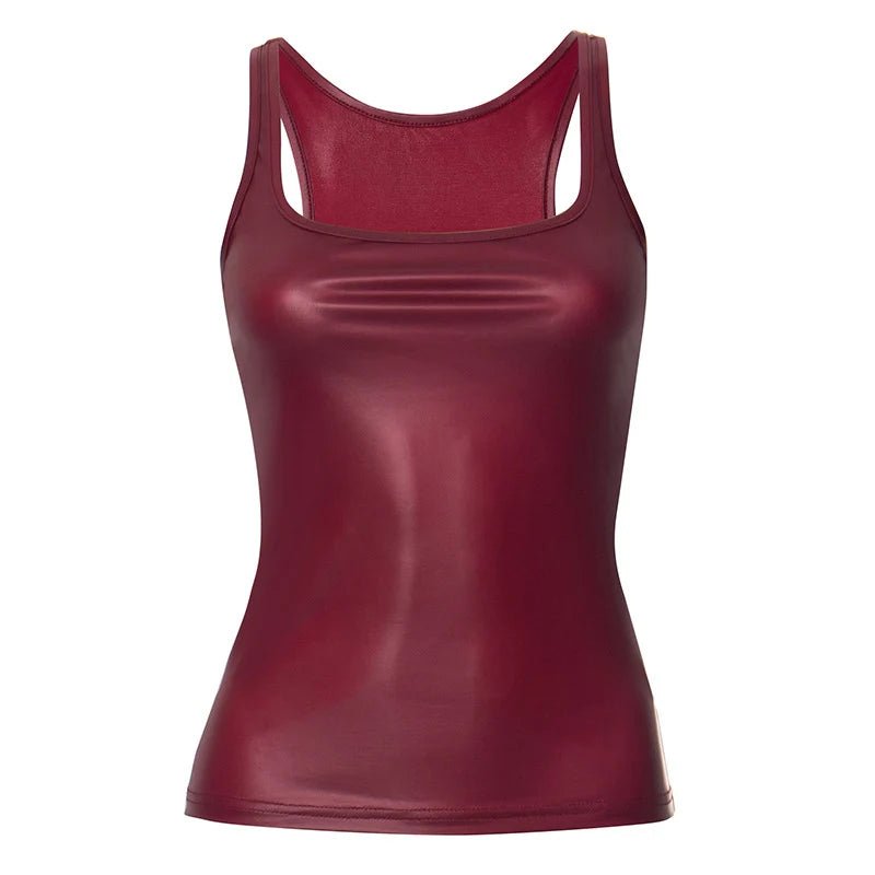 Solid Tank Top Women Edgy Clothes Y2k Accessories Sleeveless Ropa De Mujer Square Collar Camison Verano Korean Fashion Clothing - MAGUSTA BEAUTY