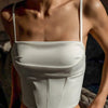 Spaghetti Strap Tank Top Sexy Backless Bandage Skinny Crop Tops 2023 Summer Elegant Lace Up Party Streetwear Women Camis - MAGUSTA BEAUTY