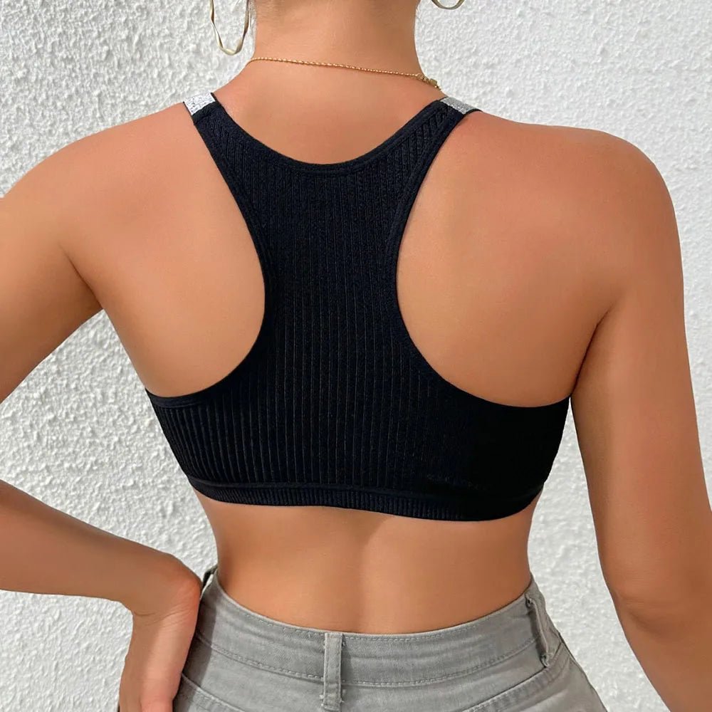 Sport Bra Soft Backless Women Fitness Bra Street Style Vest Gym Sports Top Push Up Bra Breathable Lingerie Underwear Tops Sexys - MAGUSTA BEAUTY