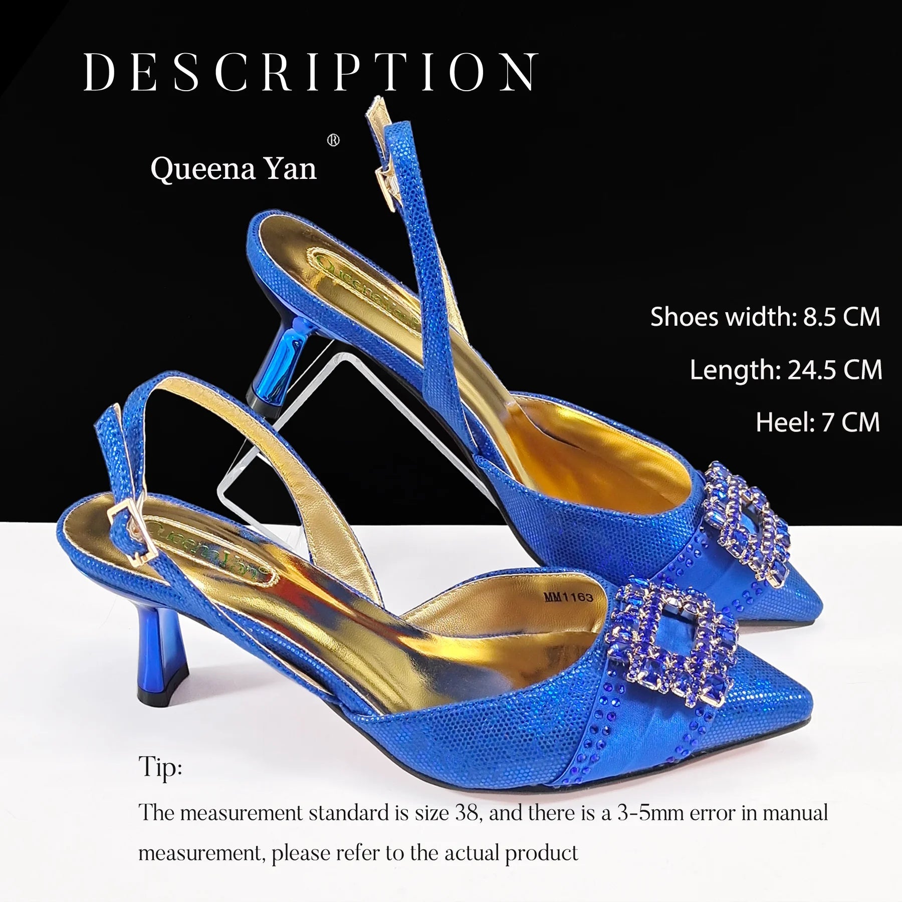 Spot Goods Italian Fashion Women Heels Elegant Color Block Design Brown Shoes And Bag Full Rhinestone Party Bag - MAGUSTA BEAUTY