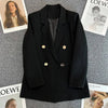 Spring Autumn High Quality Long Sleeve Female Blazer Double Button Jacket Ladies Business Work Wear Formal Coat Women Outerwea - MAGUSTA BEAUTY