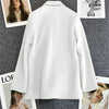 Spring Autumn High Quality Long Sleeve Female Blazer Double Button Jacket Ladies Business Work Wear Formal Coat Women Outerwea - MAGUSTA BEAUTY