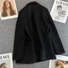 Spring Autumn High Quality Long Sleeve Female Blazer Double Button Jacket Ladies Business Work Wear Formal Coat Women Outerwea - MAGUSTA BEAUTY