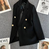 Spring Autumn High Quality Long Sleeve Female Blazer Double Button Jacket Ladies Business Work Wear Formal Coat Women Outerwea - MAGUSTA BEAUTY