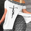 Spring Summer Printing Fashion New Suit 2 - piece set Women - MAGUSTA BEAUTY