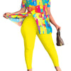 Spring Summer Printing Fashion New Suit 2 - piece set Women - MAGUSTA BEAUTY