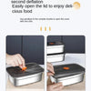 Stainless Steel Camping Lunch Box Sealed Leak-proof Bento Box Microwave Suitable Large Capacity Refrigerator Freezer Storage Box - MAGUSTA BEAUTY