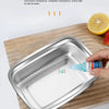 Stainless Steel Camping Lunch Box Sealed Leak-proof Bento Box Microwave Suitable Large Capacity Refrigerator Freezer Storage Box - MAGUSTA BEAUTY