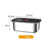 Stainless Steel Camping Lunch Box Sealed Leak-proof Bento Box Microwave Suitable Large Capacity Refrigerator Freezer Storage Box - MAGUSTA BEAUTY