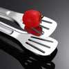 Stainless Steel Food Tongs Barbecue Tongs Meat Salad Steak Food Serving Clip Tweezers Long BBQ Cooking Tongs Kitchen Utensils - MAGUSTA BEAUTY