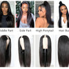Straight Wigs Cheap U Part Wig Brazilian Human Hair Wigs For Women Virgin Hair Hot Sale Middle U Shape Wig 180 Density Wholesale - MAGUSTA BEAUTY
