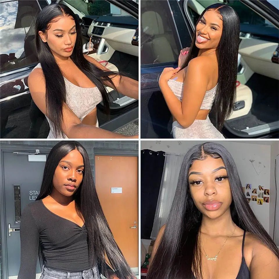 Straight Wigs Cheap U Part Wig Brazilian Human Hair Wigs For Women Virgin Hair Hot Sale Middle U Shape Wig 180 Density Wholesale - MAGUSTA BEAUTY