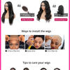 Straight Wigs Cheap U Part Wig Brazilian Human Hair Wigs For Women Virgin Hair Hot Sale Middle U Shape Wig 180 Density Wholesale - MAGUSTA BEAUTY