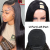 Straight Wigs Cheap U Part Wig Brazilian Human Hair Wigs For Women Virgin Hair Hot Sale Middle U Shape Wig 180 Density Wholesale - MAGUSTA BEAUTY