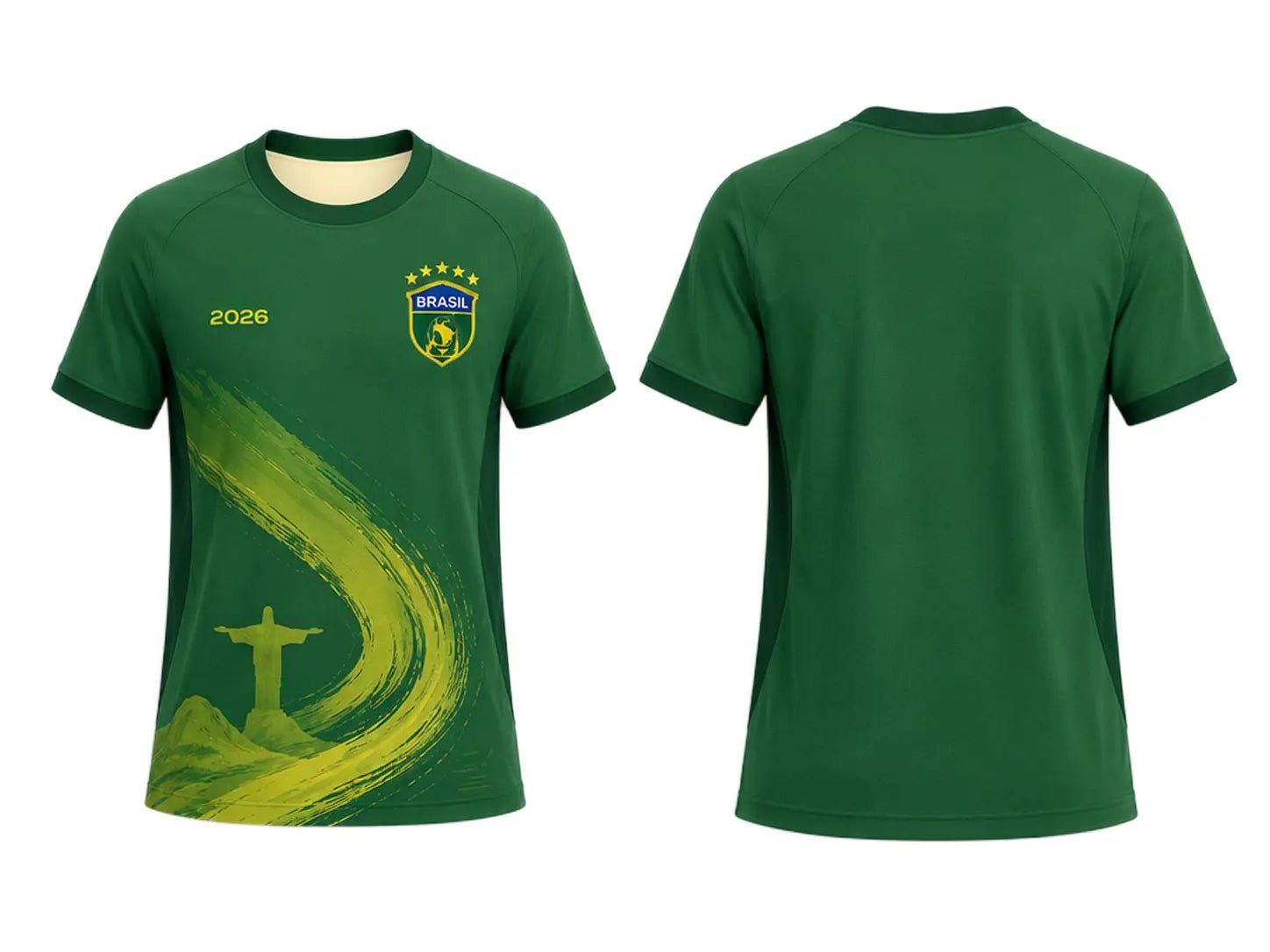 Summer New Brazil Football Jerseys For Men 2026 Football Support Sports Tshirts Mesh Breathable Tees Fans Gifts Man Clothing - MAGUSTA BEAUTY