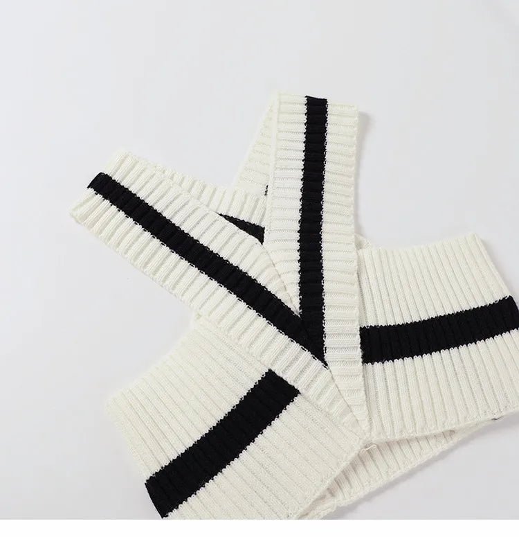 Summer New Women Sexy Casual Colorblock Crisscross Backless Halter Knit Crop Tops Femme Slim Stretch Sleeveless Y2k Tank Tee - MAGUSTA BEAUTY