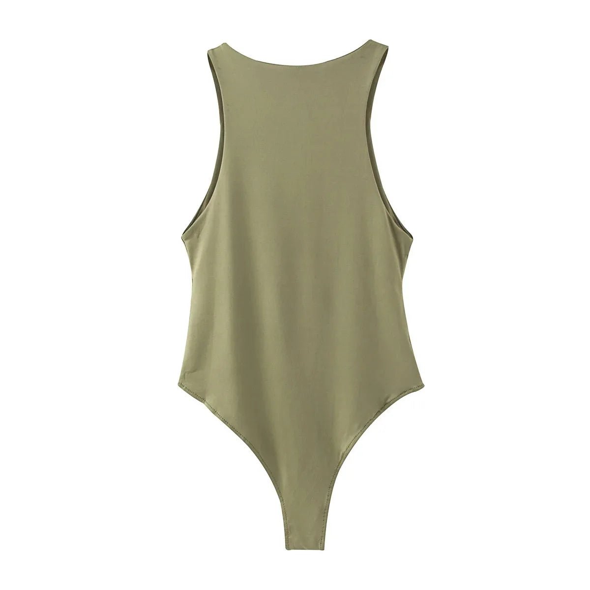 summer solid sexy bodycon women bodysuits female 8 color green slim casual bodysuit chic lady club short playsuits femme - MAGUSTA BEAUTY
