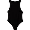 summer solid sexy bodycon women bodysuits female 8 color green slim casual bodysuit chic lady club short playsuits femme - MAGUSTA BEAUTY