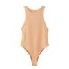 summer solid sexy bodycon women bodysuits female 8 color green slim casual bodysuit chic lady club short playsuits femme - MAGUSTA BEAUTY