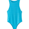 summer solid sexy bodycon women bodysuits female 8 color green slim casual bodysuit chic lady club short playsuits femme - MAGUSTA BEAUTY