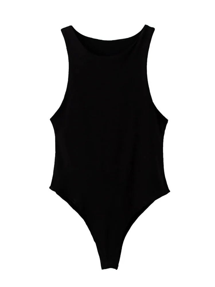 summer solid sexy bodycon women bodysuits female 8 color green slim casual bodysuit chic lady club short playsuits femme - MAGUSTA BEAUTY