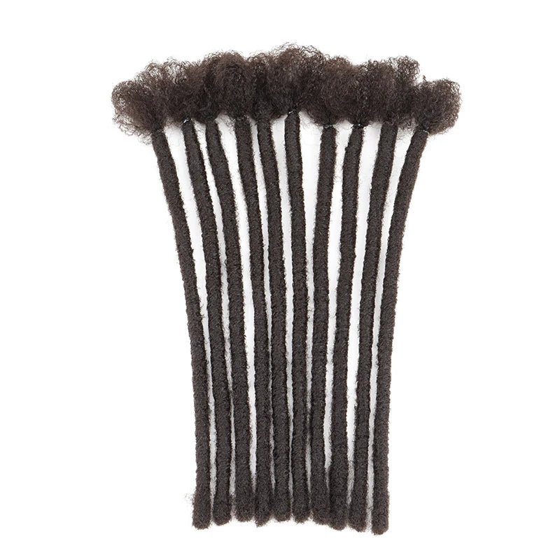 Synthetic 8Inch Handmade Dreadlocks 10strands Locs Hip-Hop Style Braids Hair Extension Crochet Hair for Men Women - MAGUSTA BEAUTY