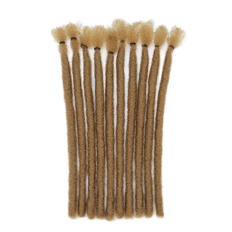 Synthetic 8Inch Handmade Dreadlocks 10strands Locs Hip-Hop Style Braids Hair Extension Crochet Hair for Men Women - MAGUSTA BEAUTY
