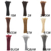 Synthetic 8Inch Handmade Dreadlocks 10strands Locs Hip-Hop Style Braids Hair Extension Crochet Hair for Men Women - MAGUSTA BEAUTY