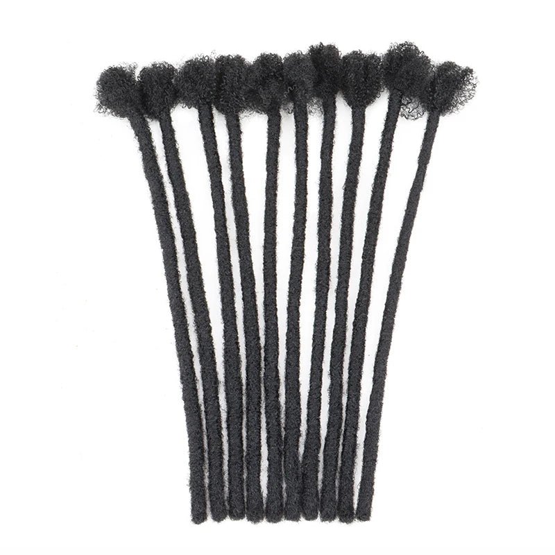 Synthetic 8Inch Handmade Dreadlocks 10strands Locs Hip-Hop Style Braids Hair Extension Crochet Hair for Men Women - MAGUSTA BEAUTY