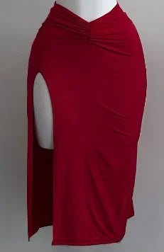 The 2025 summer new women's sexy slit strapless solid color half skirt fashion set - MAGUSTA BEAUTY